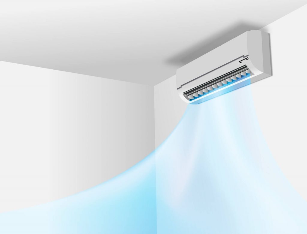 What temperature should the air be coming out of the vent?